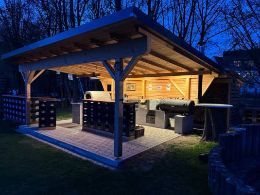 Unsere Outdoor-Küche