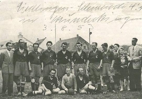 Entscheidungsspiel 1953 um den Klassenverbleib in Munderkingen: TSV Riedlingen gegen Schwendi 4:1