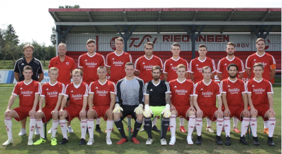 Die Mannschaft des TSV Riedlingen im Jahr 1929